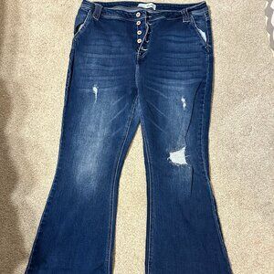 KanCan High Rise Flare Jeans